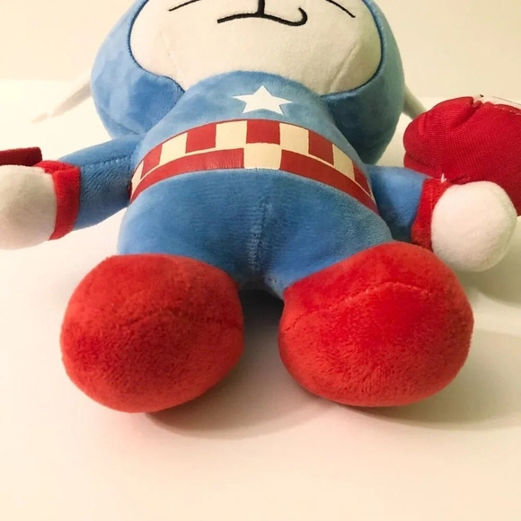 Doraemon Captain America Plush Window Cling 10 Inch Tall Stuffed Toy - Picture 9 of 13